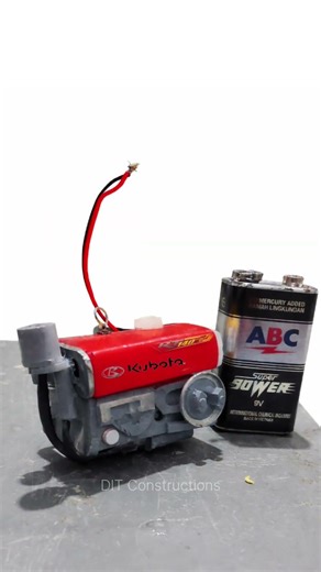 I build miniature Kubota diesel engine functional #miniature