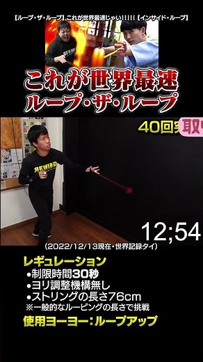 [Short Version] The World's Fastest Loop-the-Loop!!! [Inside Loop] #Shorts