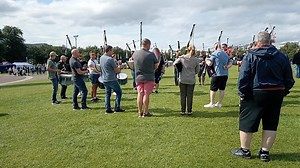 5.6K views · 164 reactions | 2023 on the Green for a practice Clogher & District Pipe Band | We Love Pipe Bands | Facebook