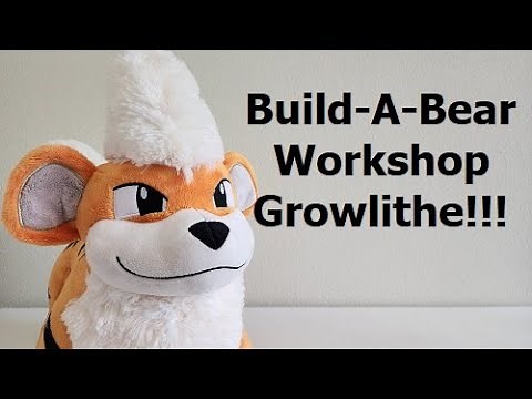 Build A Bear Workshop Growlithe Pokémon Plush