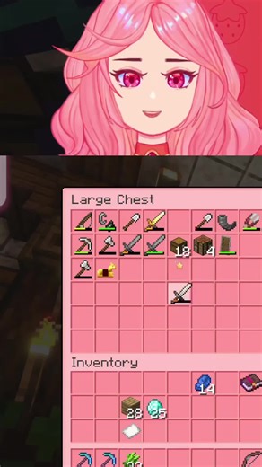 the absolute TERROR I felt 😱 #vtuber #vtubers #vtuberclips #twitch #twitchstreamer #minecraftmemes #minecraft #funnyclips #animegirl #vtuberEN