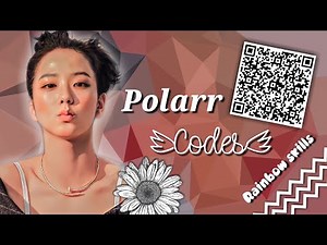 Polarr Filters || Polarr Codes || Works on 5.10.8 (old) version or 6.0 (new)