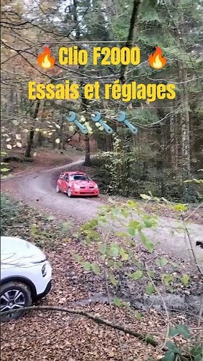 🔥Clio F2000 essais et réglages 🔥 #rallye #rally #rallycar #f2000 #clio #cliors #hkm #h4ckmore