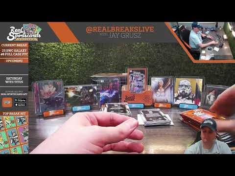 2025 Topps Star Wars Chrome Galaxy #8 Full Case Pick Your Card! (12/26/25)