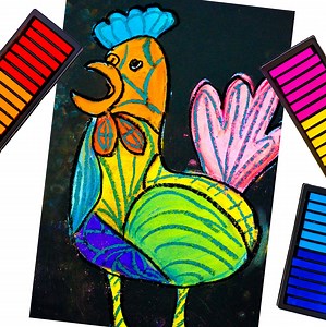 9.2K views · 145 reactions | This Picasso-inspired project uses black...