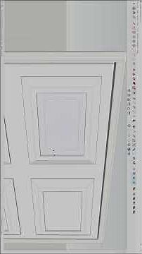 How to make Wall panelling in Sketchup | Sketchup | Vray render