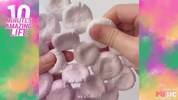 Oddly Satisfying Slime ASMR No Music Videos - Relaxing Slime 2023