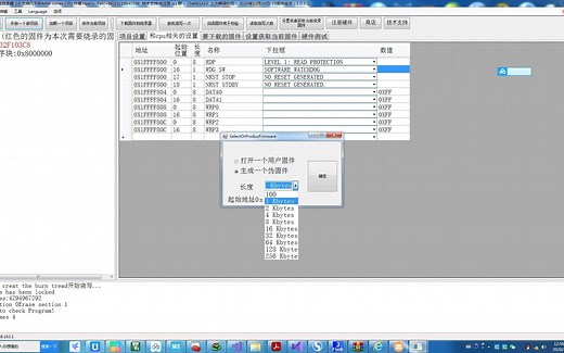 H-LINK二合一脱机离线烧录器上位机操作视频