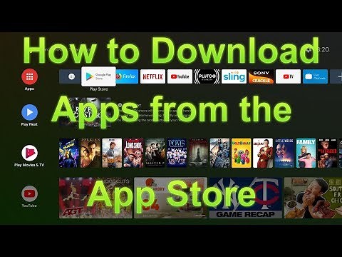 SkyStream Pro - How to Download apps from the App store