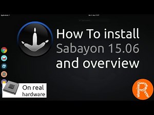 How To install Sabayon 15.06 and overview [On real hardware]