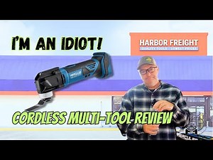 Hercules 20v Cordless Oscillating Multi-Tool | IS IT GOOD? | Harbor Freight Tool Review