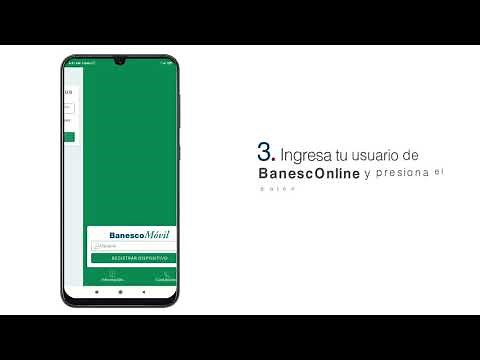 ¿Cómo afiliarte a BanescoMóvil y registrar tu dispositivo?