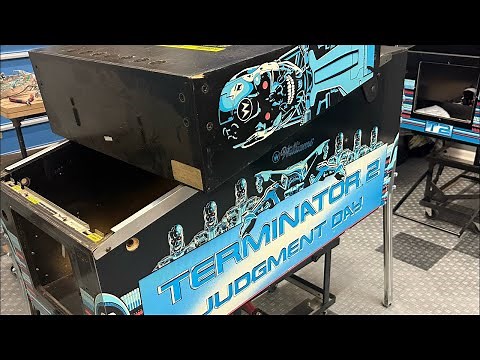 Williams Terminator 2 Pinball Machine Build 1