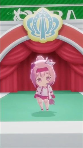 Chibi Haru Urara [MMD_Qloo] #shorts #mmd #umamusume