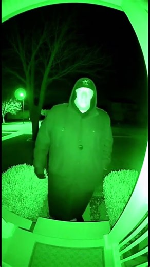 Anonymous Midnight Visitor #shorts #fyp #doorbellcam #horror