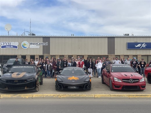 Redline Run 2025 stops in Kindersley with adventure, high-performance cars and nostalgic fun