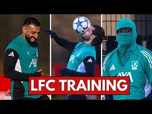 Liverpool FC Training - ft. Salah vs. Szoboszlai pre-PSV