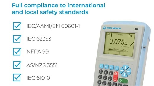德国GMC-I集团RIGEL 288 医疗电气安规综合测试仪