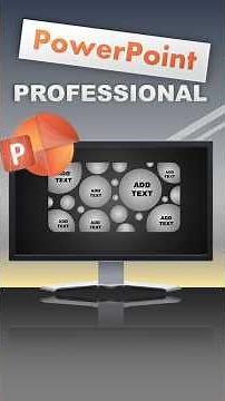 Try this creative idea on PowerPoint to make your infographic amazing #powerpoint