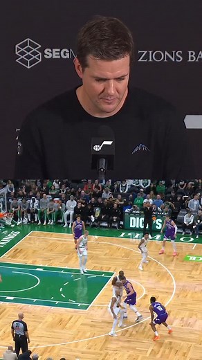 shoutout to the bench mob 👏💜 #TakeNote | Utah Jazz