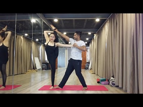 How To Do Trivikramasana - Standing Split Pose | Advanced Hip Opening Yoga Pose | YOGRAJA