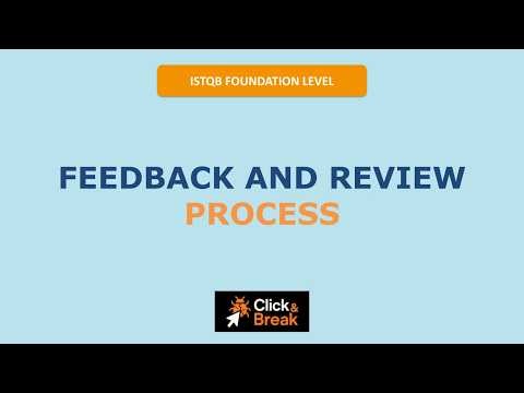 ISTQB Foundation 2026 | 3.2. Feedback and Review Process | Click&Break