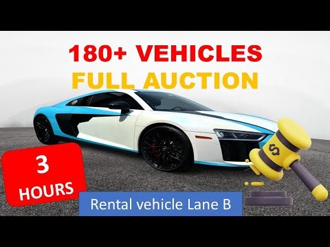 180+ Rental Vehicles Auction | Full Uncut Sale (Complete Session)