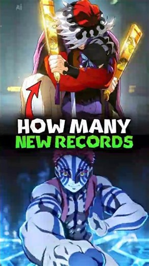How Many Records Demon Slayer Infinity Castle Broke in Japan! #shorts #demonslayer