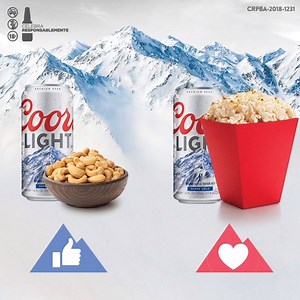 4.2K views · 101 reactions | La cerveza fría se acompaña con ¿maní o palomitas? | Coors Light Costa Rica | Facebook