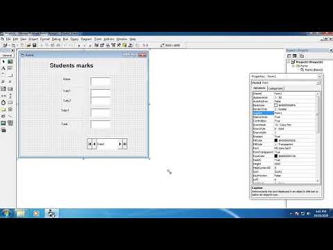 Visual Basic 6.0 Ms -Access Database Connectivity with Data Control