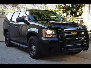 Chevy Tahoe Police Pursuit Vehicle PPV - For Sale (SOLD)