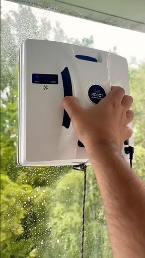 HOBOT-268 in Action WINDOW CLEANING ROBOT