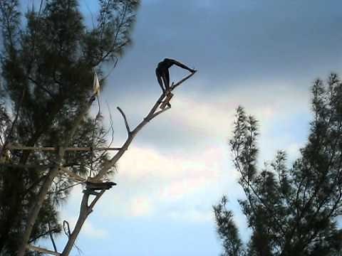 Highest Cliff Dive Ever Rick's Cafe Jamaica