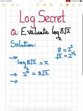 log₂(8√2) Explained in 20 Seconds 🔥