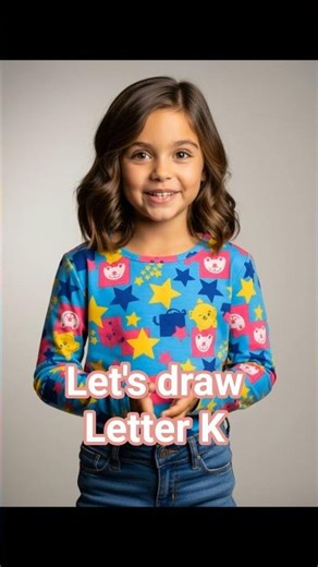 Draw the Letter K! ✏️ Fun ABC Learning for Kids #kidslearning #preschoollearning #drawingforkids