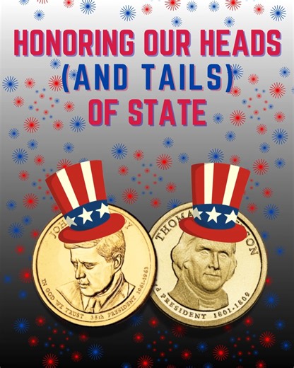 Celebrate Presidents Day with the coins that shaped America’s story. From iconic portraits to historic reverses, every piece carries a legacy worth honoring. Which presidential coin is your favorite to collect? Discover the Presidental Designs: https://profilecoins.com/blogs/news/heads-of-state-tails-of-history-the-story-behind-presidential-coins #profilecoinsandcollectibles #coincollector #numismatics #coincollection #PresidentsDay | Profile Coins & Collectibles