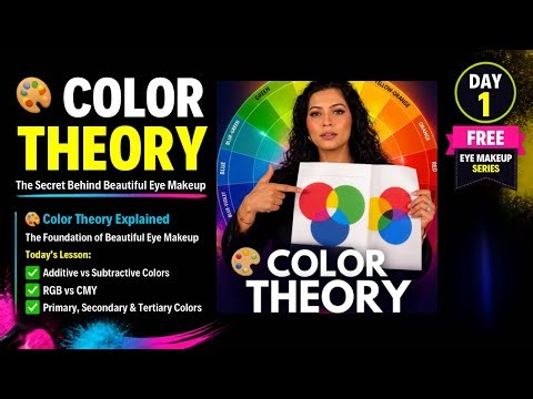 Color Theory for Eye Makeup | Day 1 | FREE Eye Makeup Course by Pratibha Salian