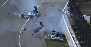 One driver is having the worst year ever after surviving one of the scariest crashes ever at the Indy 500