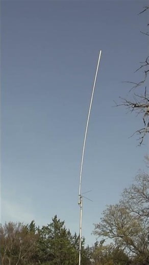 Wind Test on a TWAYRDIO CB Base Station Antenna #antenna