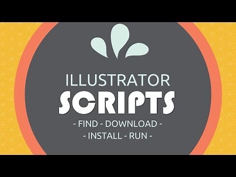 Using Adobe Illustrator Scripts - How to Find, Download, Install and Run Illustrator Scripts