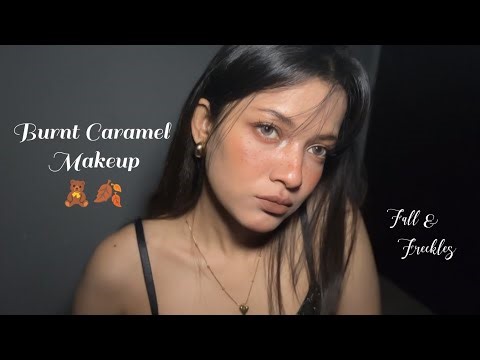 Burnt Baddie makeup 🧸🥮🍁