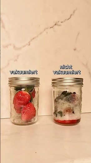 Schimmel vs. Frische – Timelapse enthüllt die Vakuum-Power! 🍓🫙