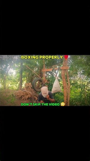 🥊 Boxing Properly! Don't Skip This Powerful Training 😳 #Shorts