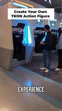 Step into the TRON Universe: Create Your Own Action Figure #shorts
