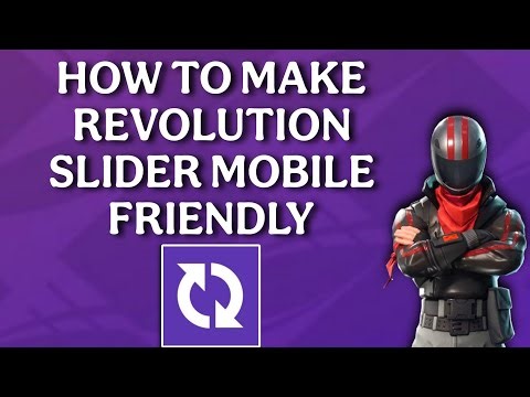 How to Make Revolution Slider Mobile Friendly