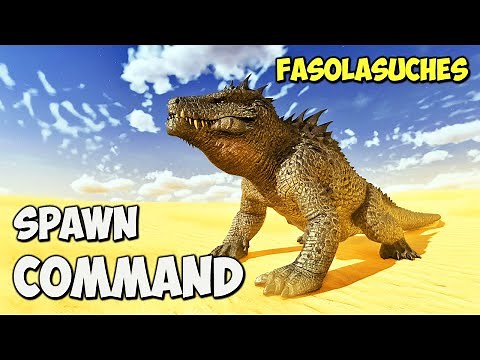 Fasolasuchus ASA Spawn COMMAND | How To Summon Fasola in ARK Survival Ascended