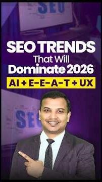 SEO Trends 2026 | How AI & E-E-A-T Are Changing Digital Marketing | Digital Trainee