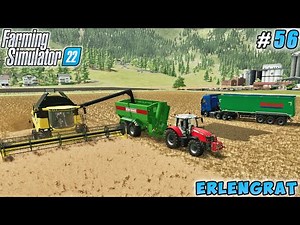 Selling farm products, harvesting canola, spraying slurry | Erlengrat Farm | FS 22 | Timelapse #56