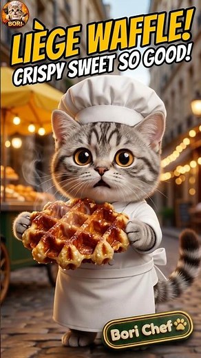 Liège Waffle Crispy Sweet SO GOOD! 🧇✨ Easy Belgian Pearl Sugar Waffle Recipe
