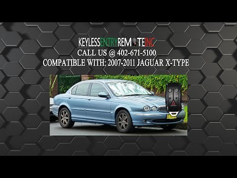 How To Replace Jaguar X Type Key Fob Battery 2007 2008 2009 2010 2011
